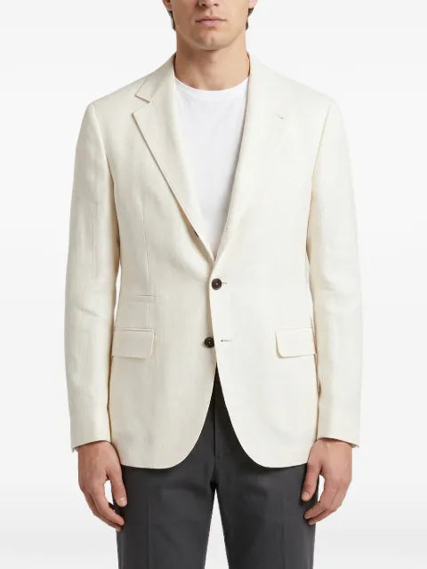 Brunello Cucinelli notched-lapels single-breasted blazer